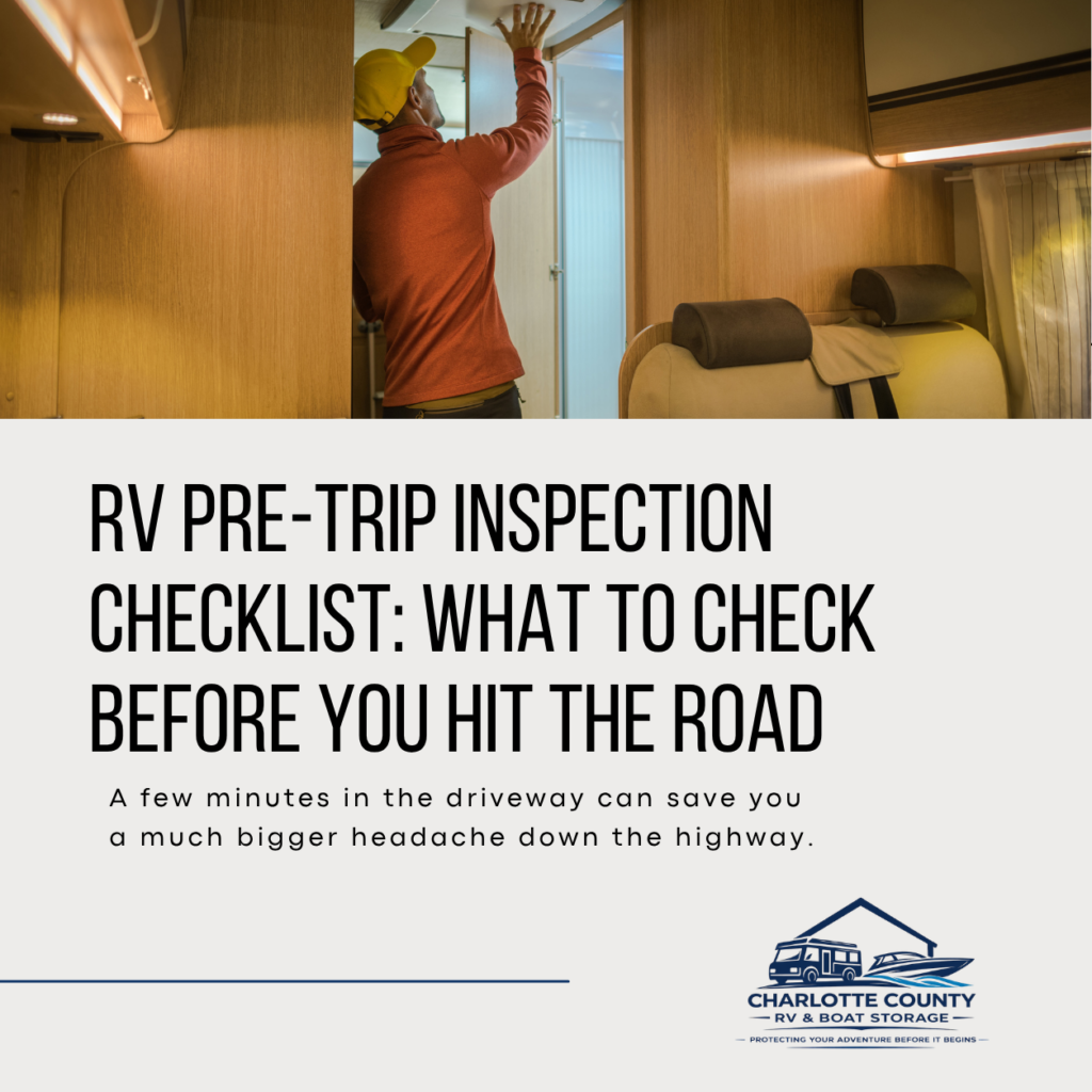 RV Pre-Trip Inspection Checklist: What to Check Before You Hit the Road rv pretrip inspection